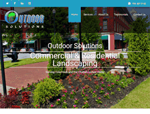 Tablet Screenshot of outdoorsolutionscolumbus.com